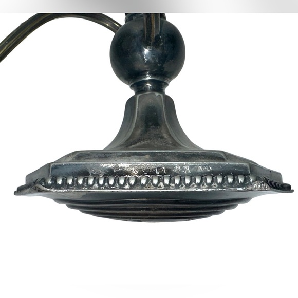 Vintage Rare Meriden Britannia Co. 10” Tall Silverplate Candelabra Pair - Picture 14 of 14